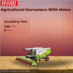 MOULD KING 17014 Agricultural Harvesters With Motor