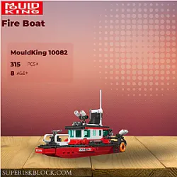 MOULD KING 10082 Fire Boat