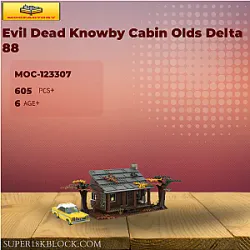 MOC Factory 123307 Evil Dead Knowby Cabin Olds Delta 88