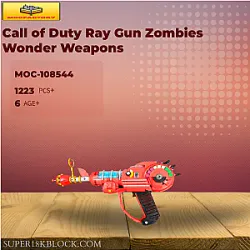 MOC Factory 108544 Call of Duty Ray Gun Zombies Wonder Weapons