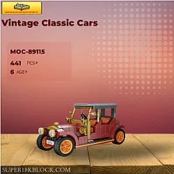 MOC Factory 89115 Vintage Classic Cars