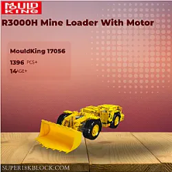 MOULD KING 17056 R3000H Mine Loader With Motor