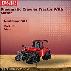 MOULD KING 18020 Pneumatic Crawler Tractor With Motor