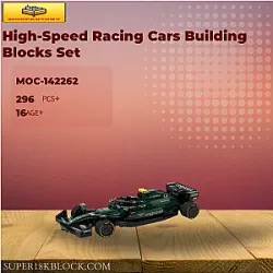 MOC Factory 142262 High-Speed Racing Cars Building Blocks Set