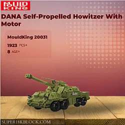 MOULD KING 20031 DANA Self-Propelled Howitzer With Motor