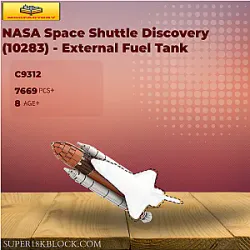 MOC Factory C9312 NASA Space Shuttle Discovery (10283) - External Fuel Tank &amp; SRB Addon