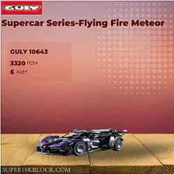 GULY 10643 Supercar Series-Flying Fire Meteor
