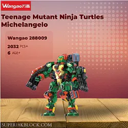 Wangao 288009 Teenage Mutant Ninja Turtles Michelangelo