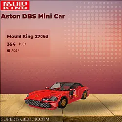 MOULD KING 27063 Aston DBS Mini Car