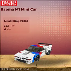 MOULD KING 27062 Baoma M1 Mini Car