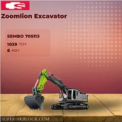SEMBO 705113 Zoomlion Excavator