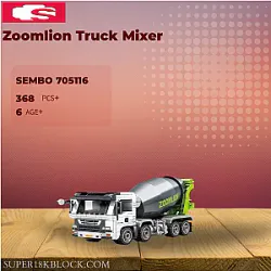 SEMBO 705116 Zoomlion Truck Mixer