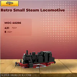 MOC Factory 45256 Retro Small Steam Locomotive