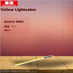 REOBRIX 99012 Yellow Lightsaber
