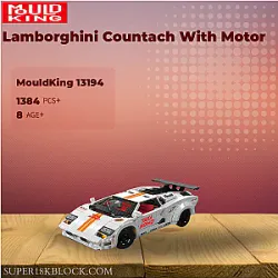 MOULD KING 13194 Lamborghini Countach With Motor