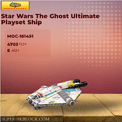 MOC Factory 161451 Star Wars The Ghost Ultimate Playset Ship