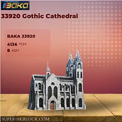 BAKA 33920 33920 Gothic Cathedral
