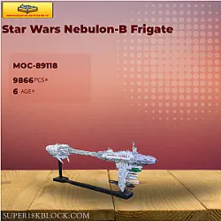 MOC Factory 89118 Star Wars Nebulon-B Frigate