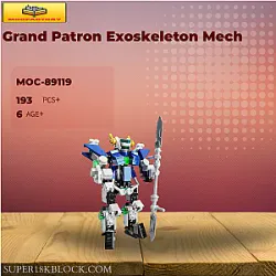 MOC Factory 89119 Grand Patron Exoskeleton Mech