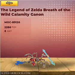 MOC Factory 89120 The Legend of Zelda Breath of the Wild Calamity Ganon