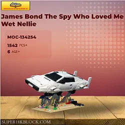 MOC Factory 134254 James Bond The Spy Who Loved Me Wet Nellie