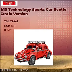 TGL T5049 1:10 Technology Sports Car Beetle Static Version