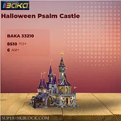 BAKA 33210 Halloween Psalm Castle