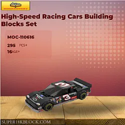 MOC Factory 110616 High-Speed Racing Cars Building Blocks Set