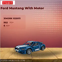 MORK 025011 Ford Mustang With Motor