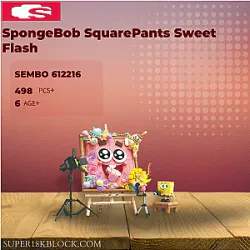 SEMBO 612216 SpongeBob SquarePants Sweet Flash