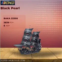 BAKA 33305 Black Pearl