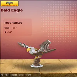 MOC Factory 158497 Bald Eagle