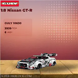 GULY 10630 1:8 Nissan GT-R