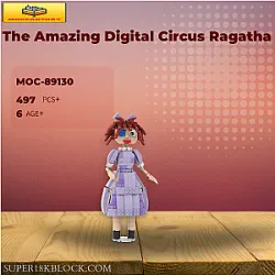 MOC Factory 89130 The Amazing Digital Circus Ragatha