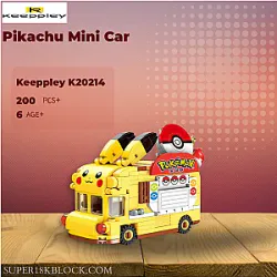Keeppley K20214 Pikachu Mini Car