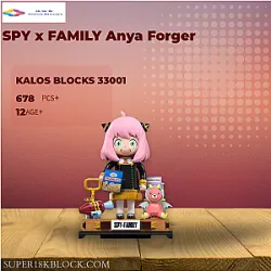 KALOS BLOCKS 33001 SPY x FAMILY Anya Forger
