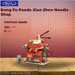 Pantasy 86506 Kung Fu Panda Xiao Zhen Noodle Shop