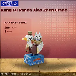Pantasy 86512 Kung Fu Panda Xiao Zhen Crane