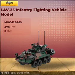 MOC Factory 126469 LAV-25 Infantry Fighting Vehicle Model