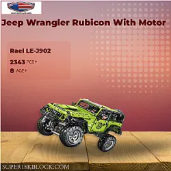 Rael LE-J902 Jeep Wrangler Rubicon With Motor