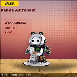 WEKKI 506503 Panda Astronaut