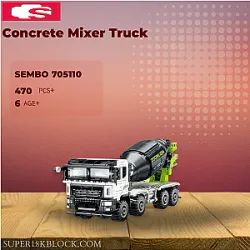 SEMBO 705110 Concrete Mixer Truck