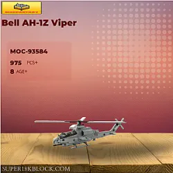 MOC Factory 93584 Bell AH-1Z Viper