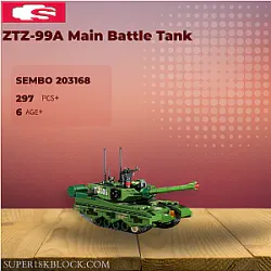 SEMBO 203168 ZTZ-99A Main Battle Tank