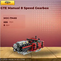 MOC Factory 79482 GTE Manual 8 Speed Gearbox