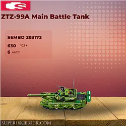 SEMBO 203172 ZTZ-99A Main Battle Tank