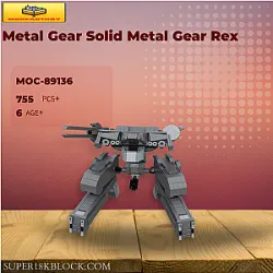 MOC Factory 89136 Metal Gear Solid Metal Gear Rex