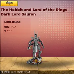 MOC Factory 113558 The Hobbit and Lord of the Rings Dark Lord Sauron