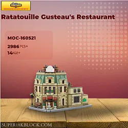 MOC Factory 160521 Ratatouille Gusteau's Restaurant