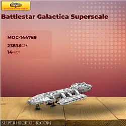 MOC Factory 144769 Battlestar Galactica Superscale